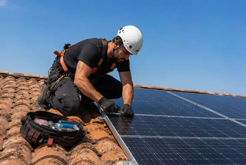 Maintenance et monitoring de panneaux solaires à Dol-de-Bretagne
